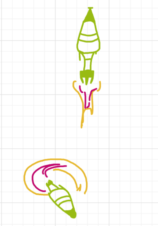 A panel from Ready Oar Knot, episode three of the Board Boards object show by Furretwalk/WalkingFurret.